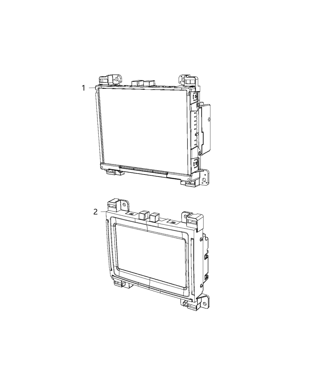 Mopar 68322344AB Radio Multi Media