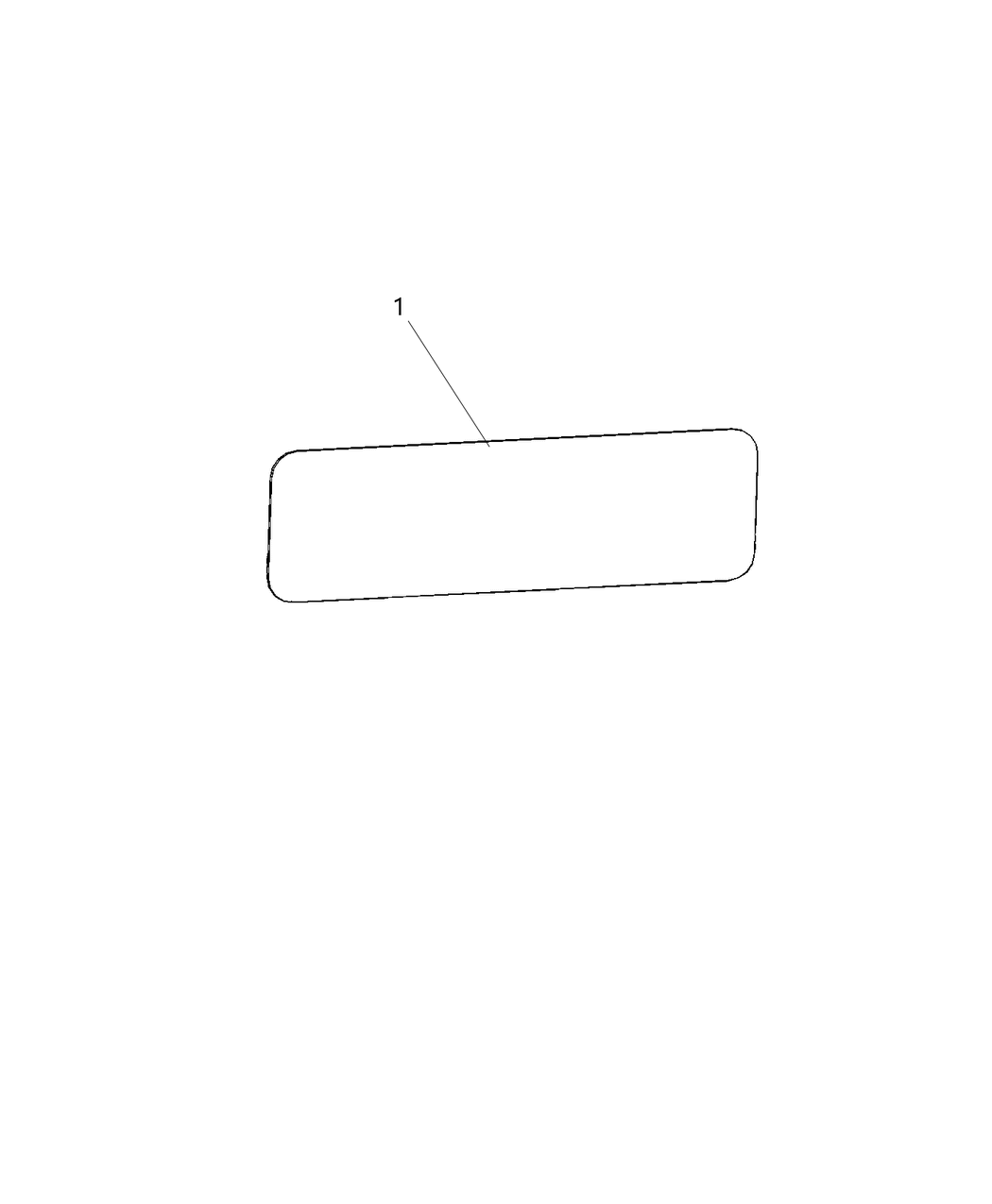 Mopar 68471036AA Emission Label