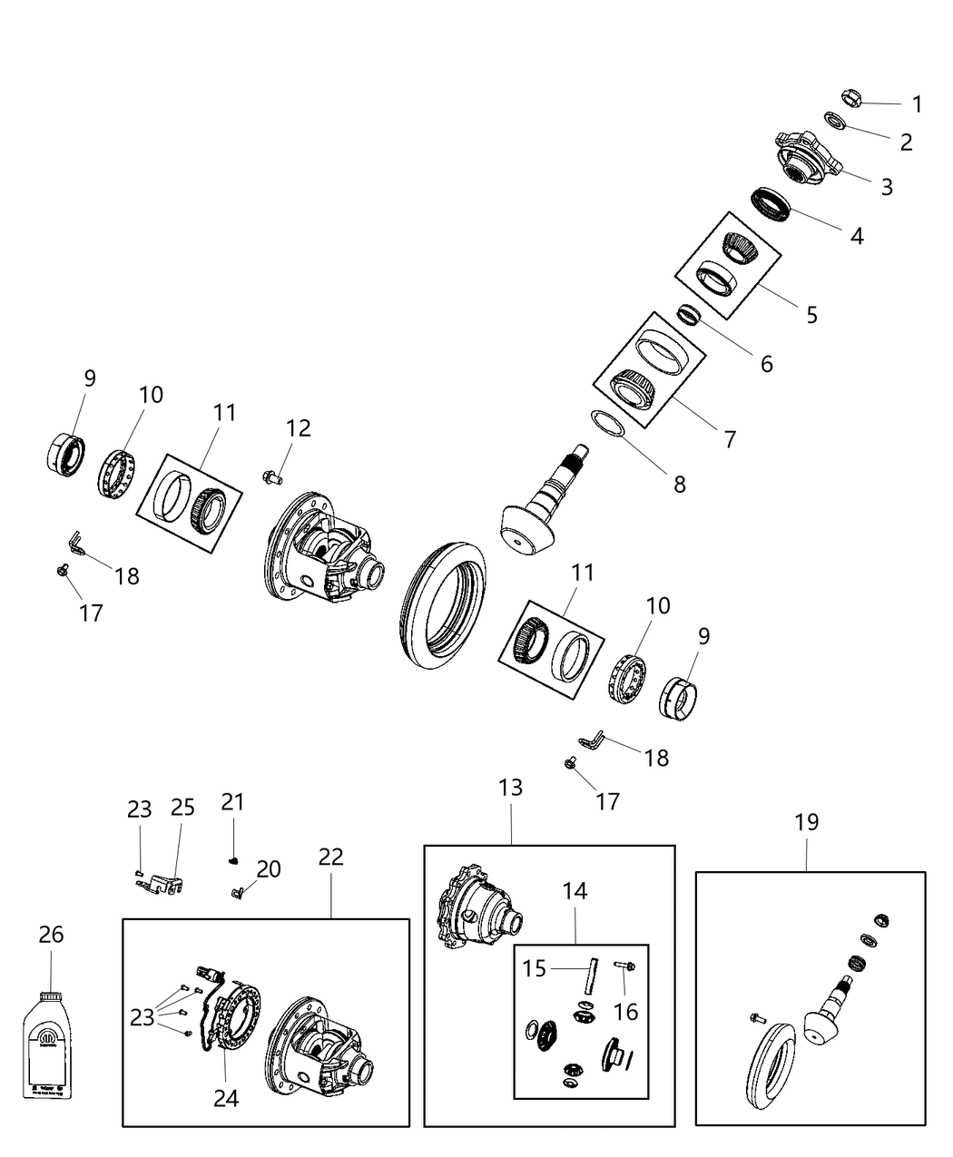 Mopar 68480087AA Clip Retainer