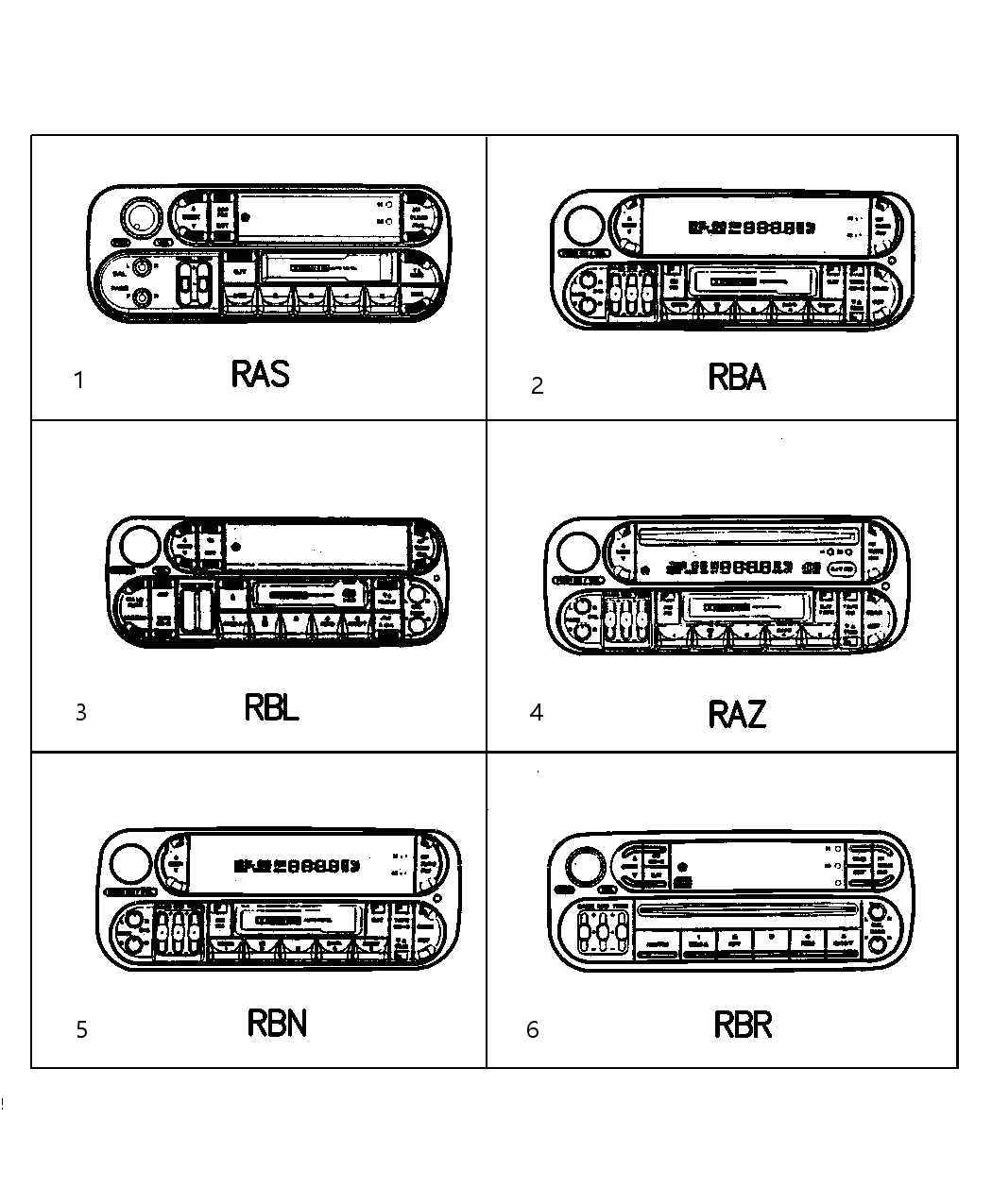 Mopar 4858540AD Radio AM/FM With CD And Cassette