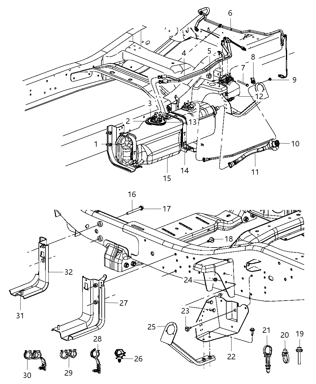 Mopar 52122428AD Tube Fuel Supply