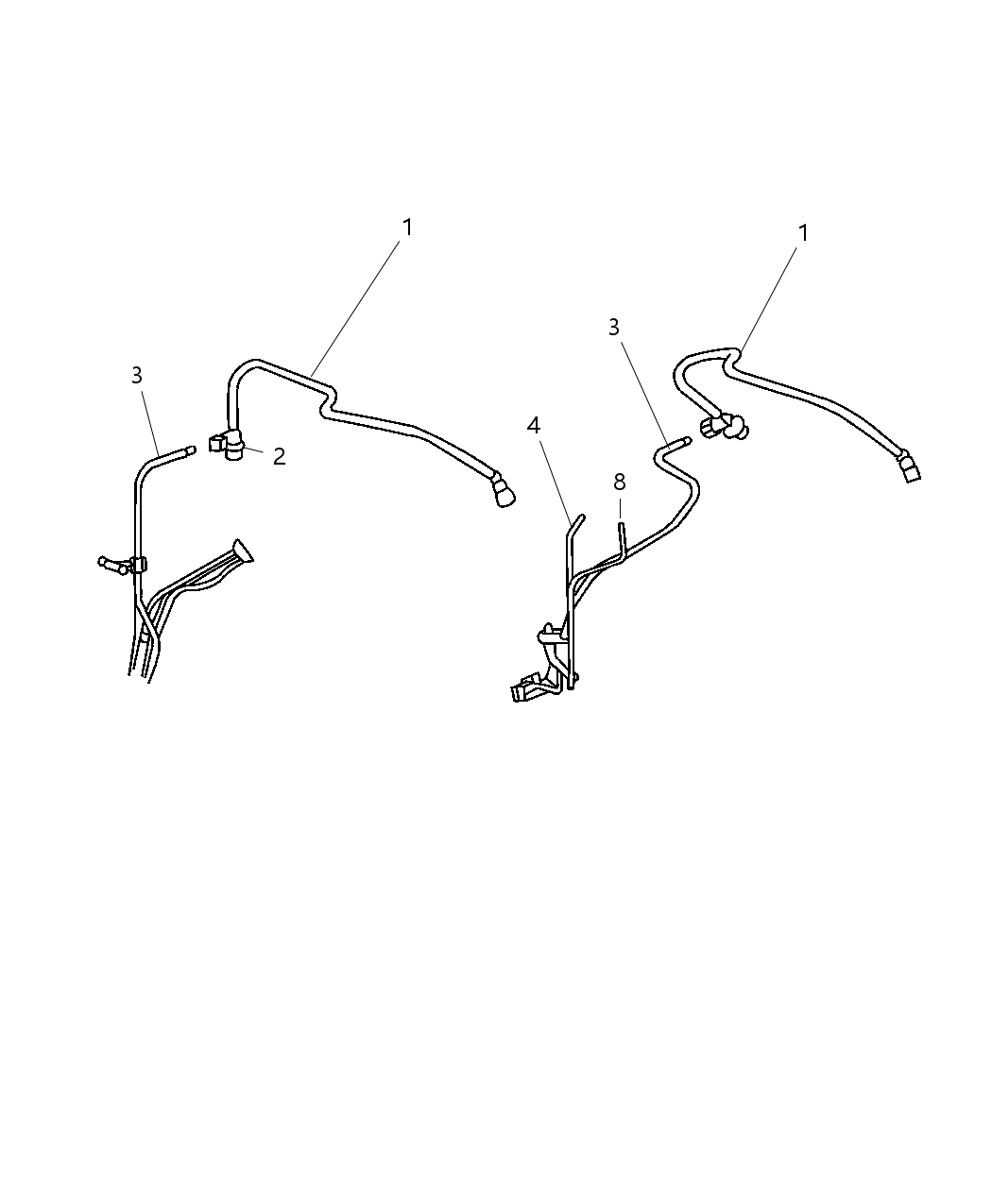 Mopar 5126312AA Tube Fuel Vapor