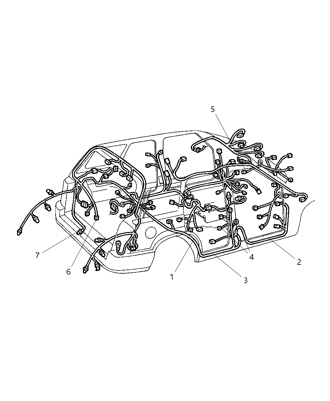 Mopar 55315071AA Wiring Air Bag Adapter