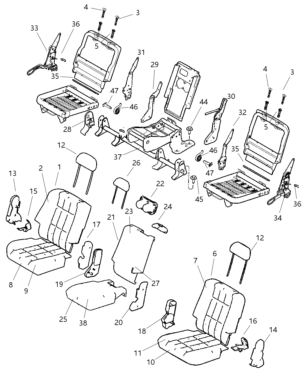 Mopar 68019019AA Element