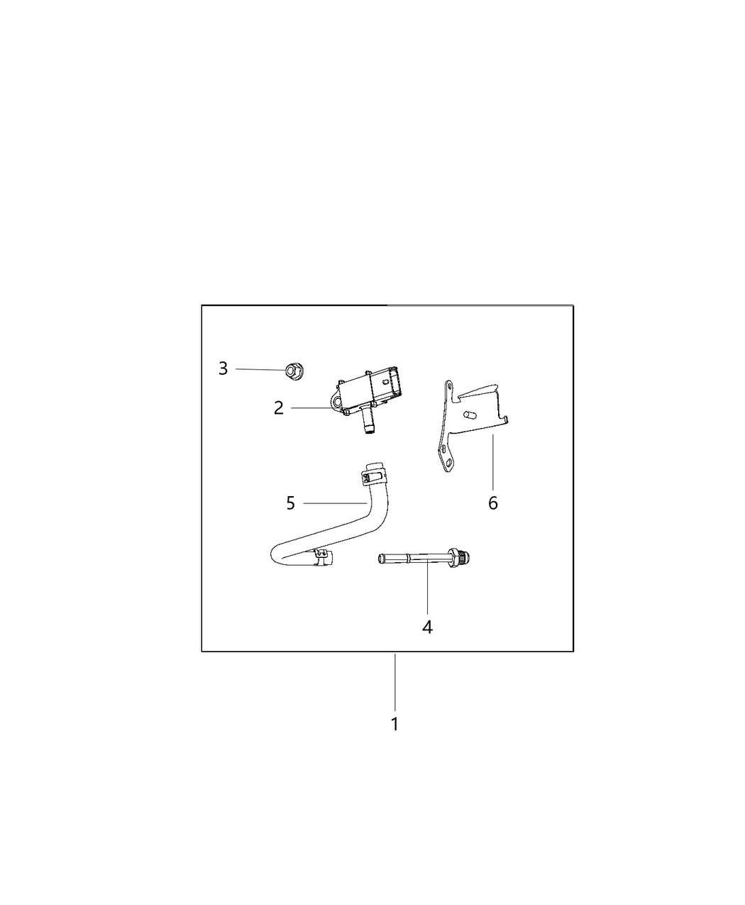 Mopar 5035219AB Sensor Exhaust Back Pressure