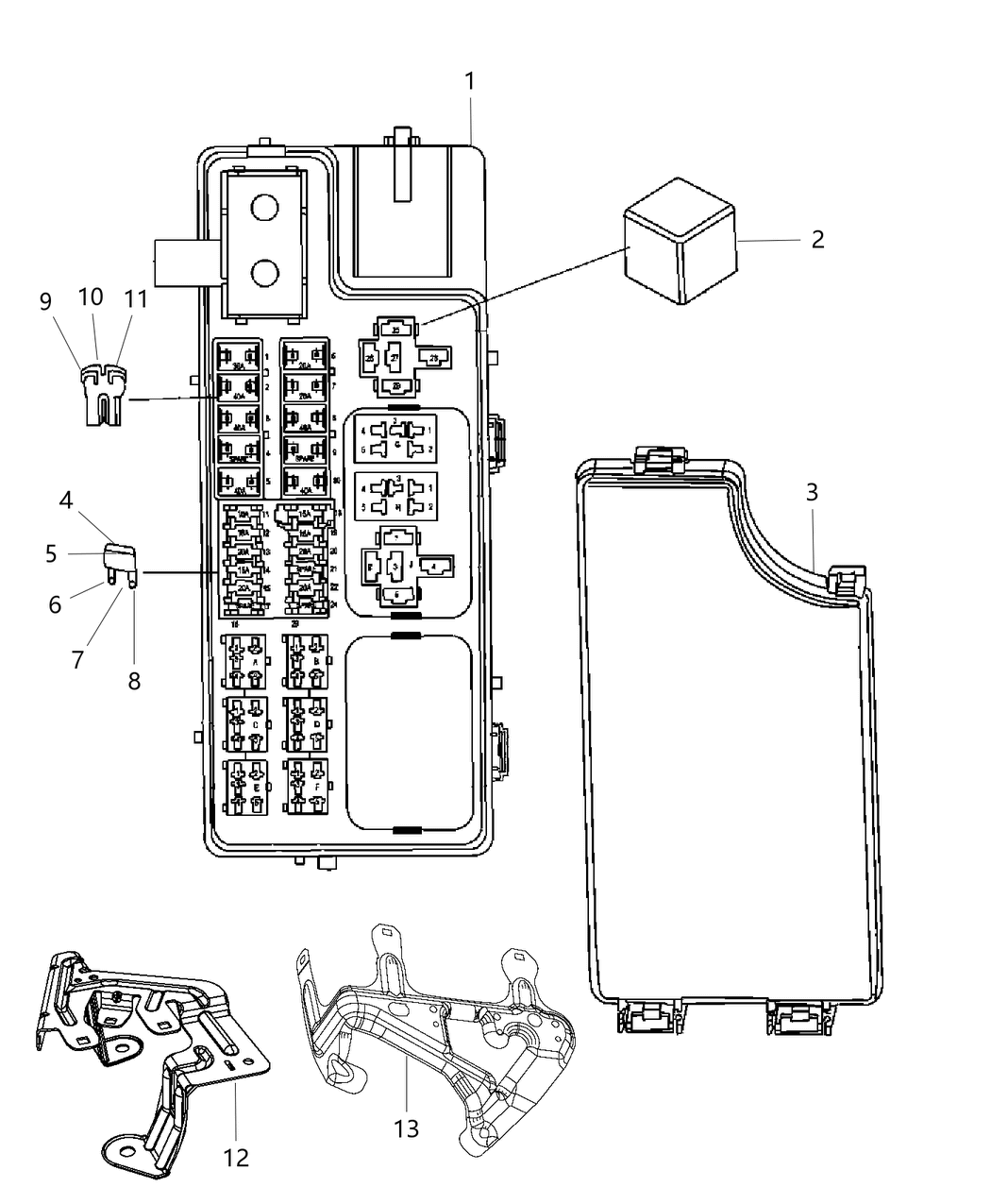 Mopar R4692666AC Module Totally Integrated Power