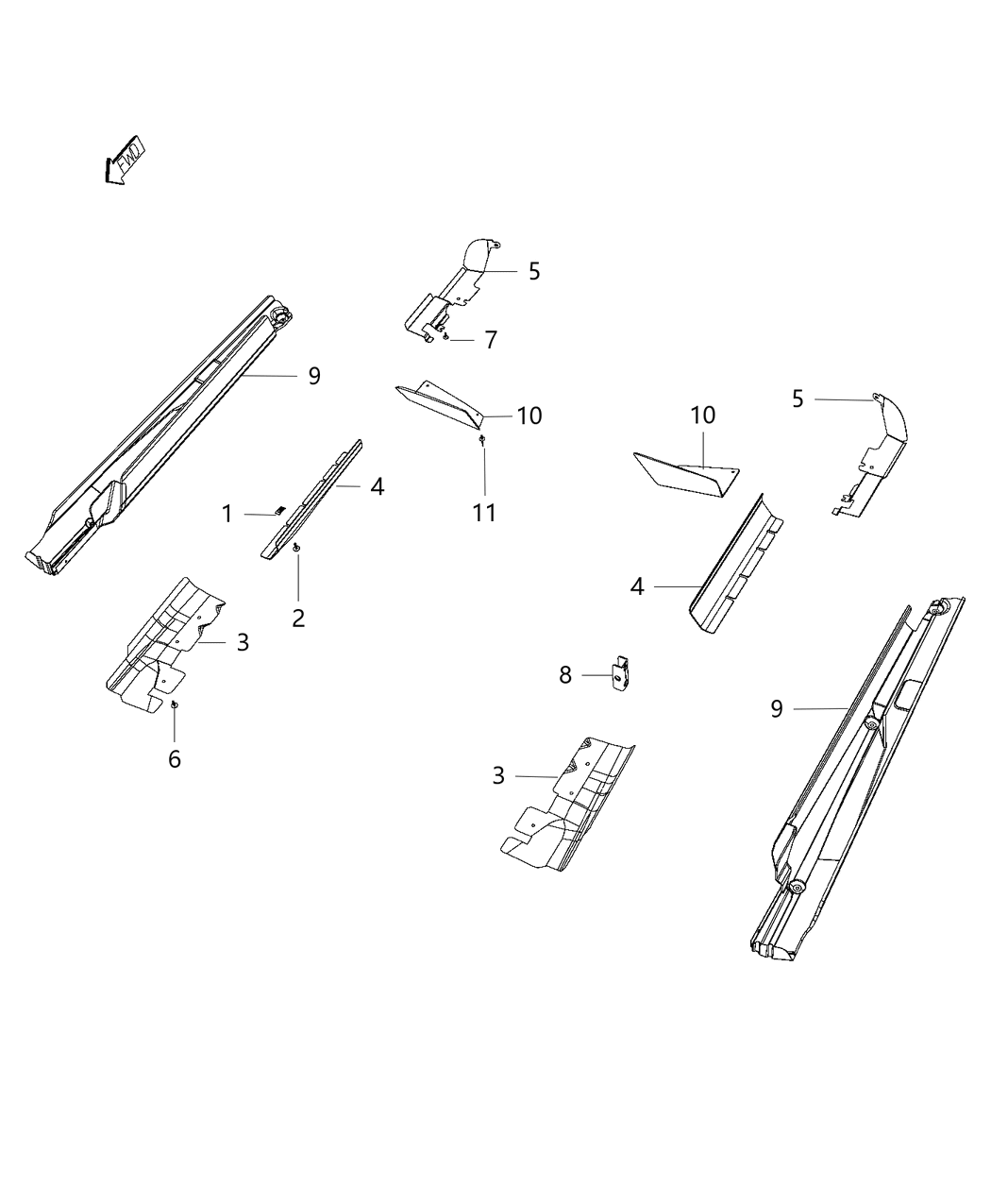 Mopar 5029318AC Shield Heat
