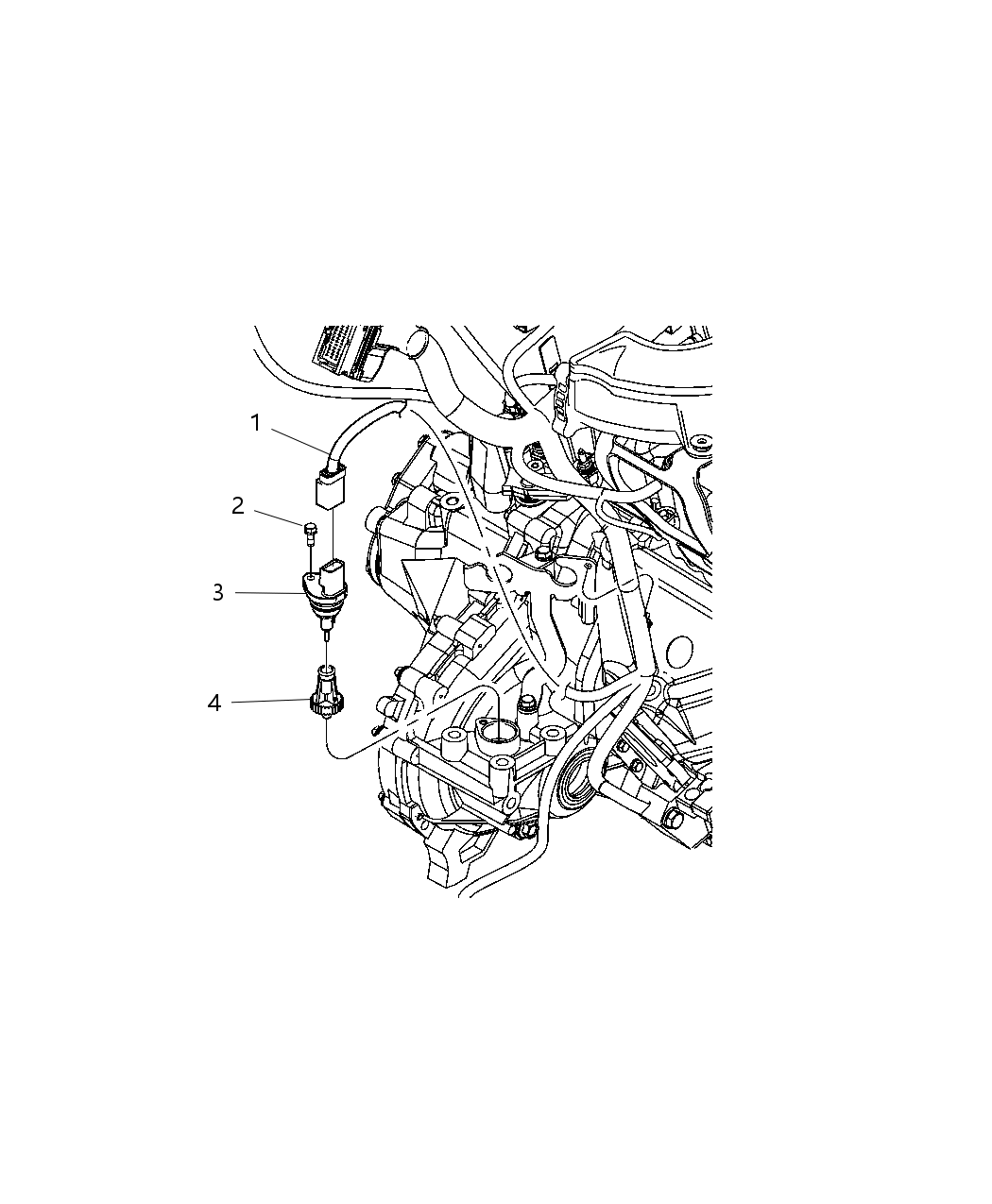 Mopar 4567882AB Pinion Speedometer Drive Black