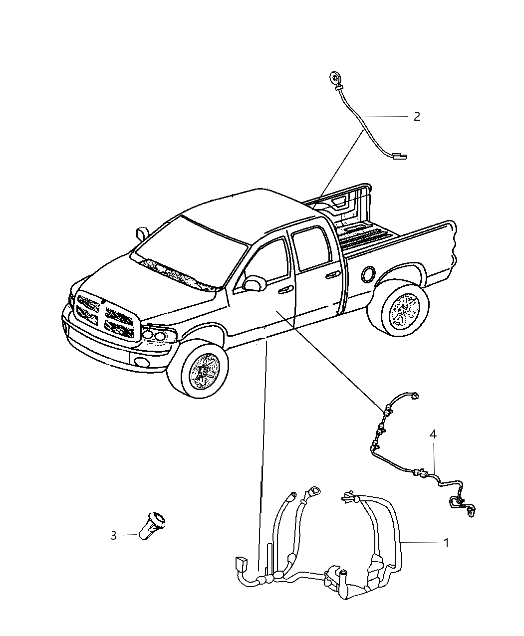 Mopar 68092500AB Wiring Body