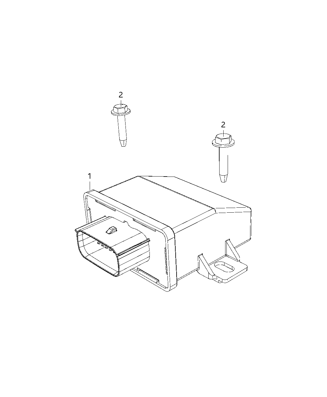 Mopar 68295920AC Module Headlamp Leveling