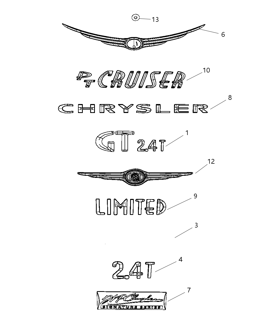 Mopar 5152591AA Nameplate [Crd (Common Rail Diesel) ]