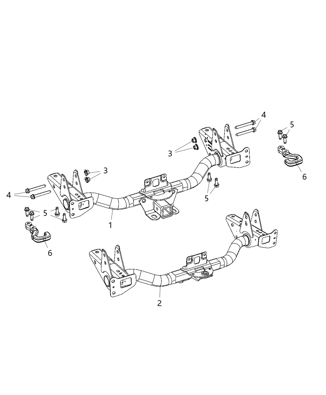 Mopar 68468059AA Hook Tow