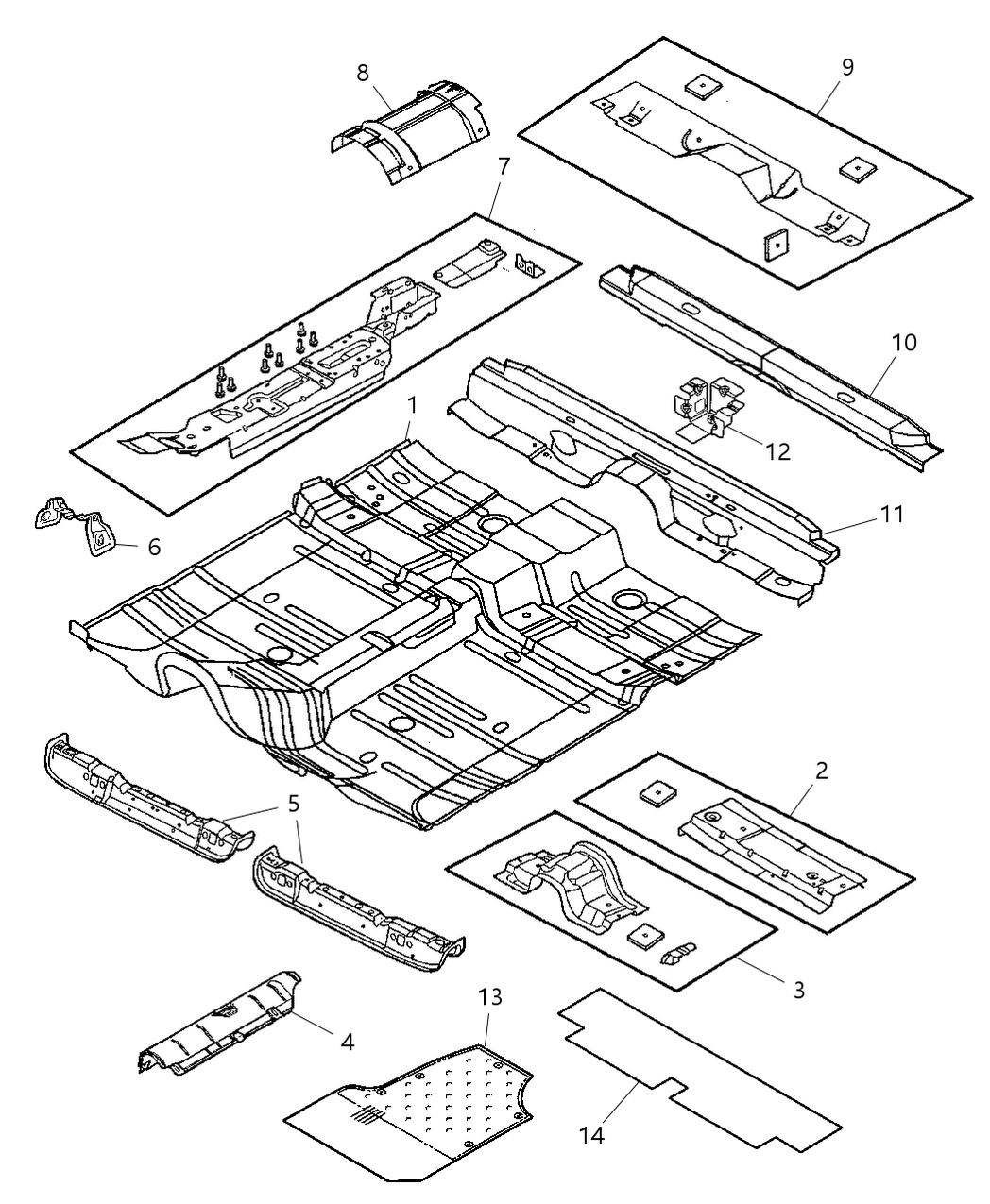 Mopar 4646572 Plate Tapping