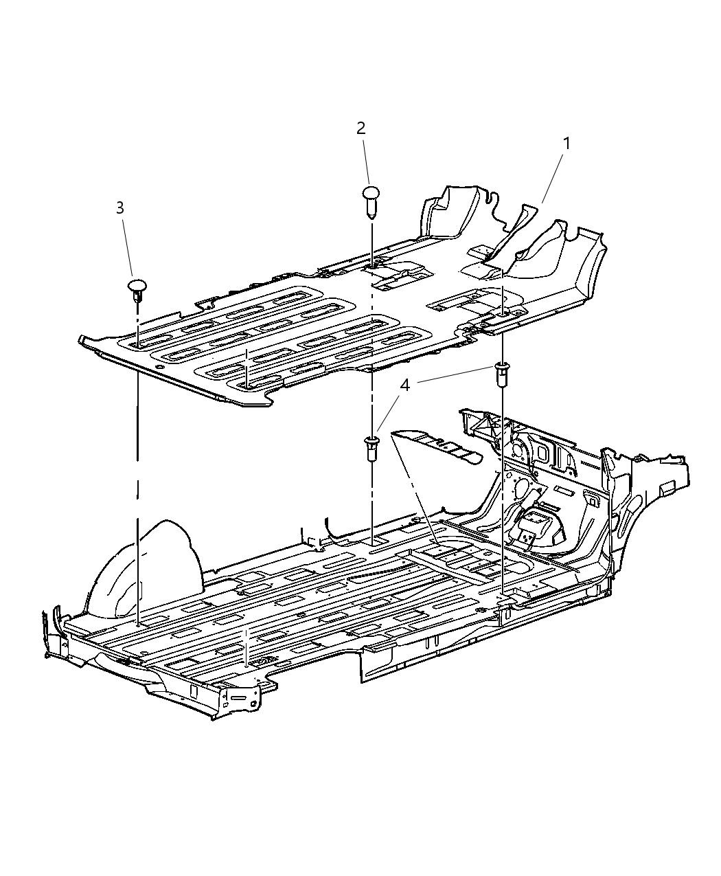 Mopar UC47WL8AA Protector Heel