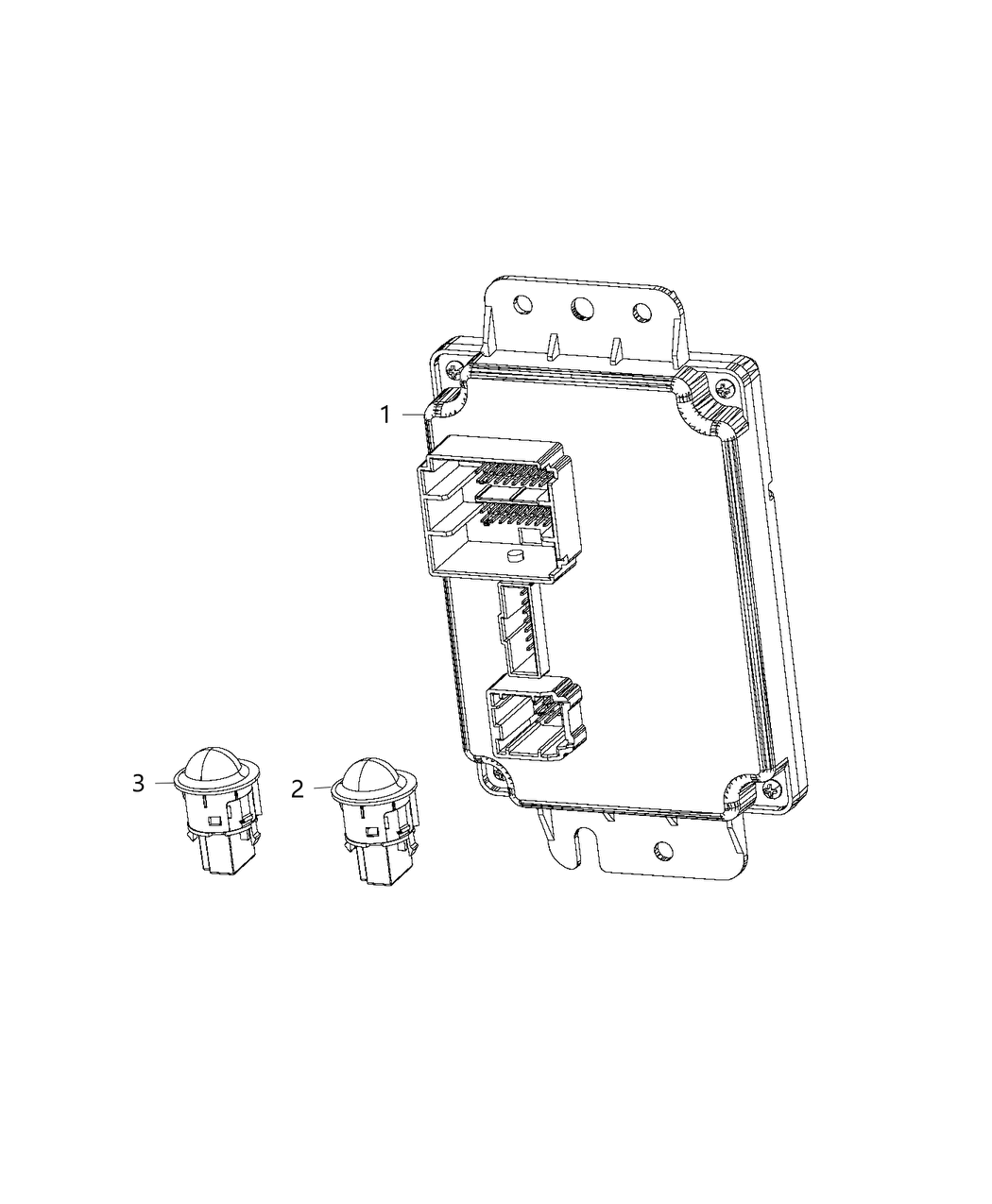 Mopar 68492600AA Module A/C And Heater