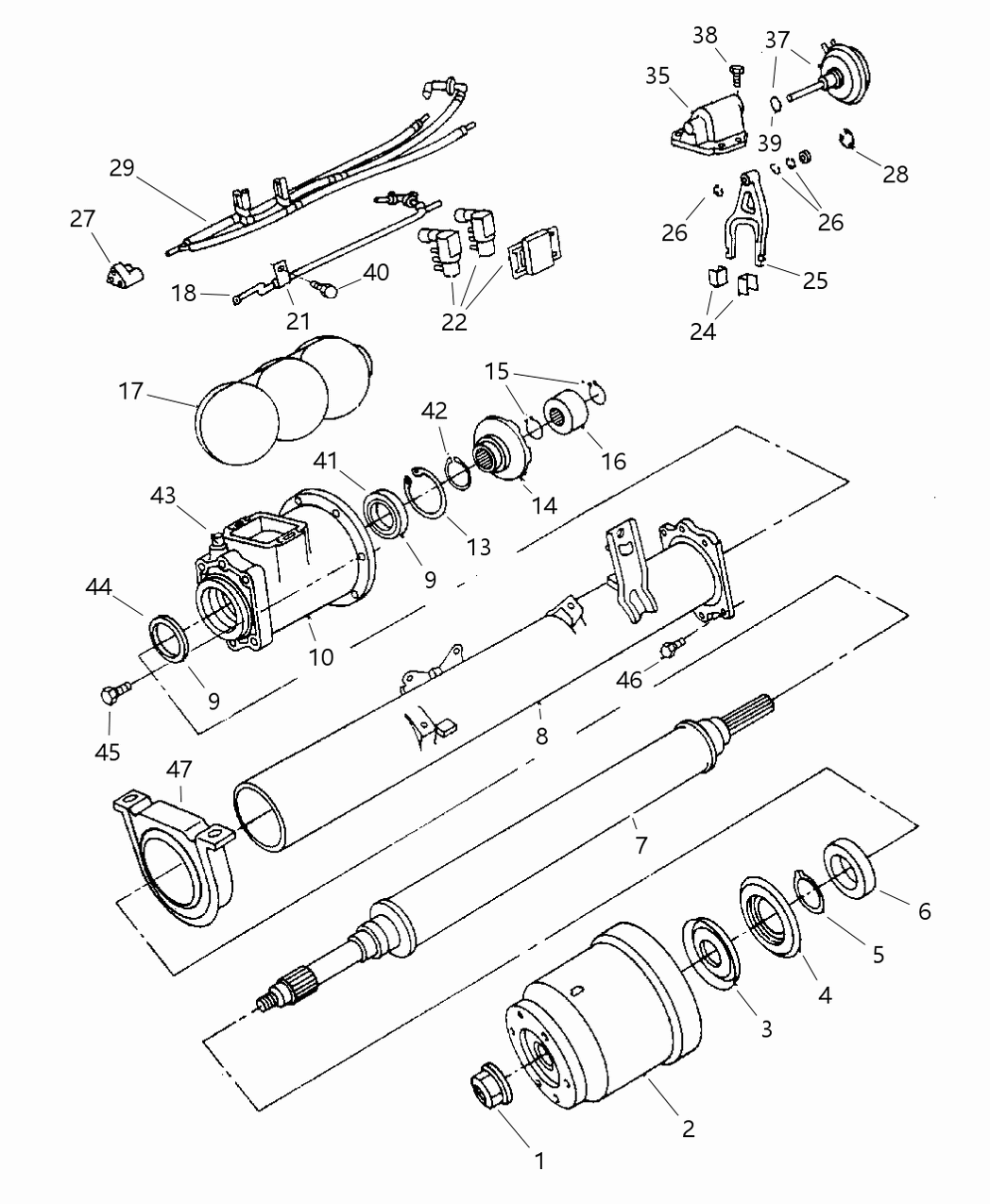 Mopar 4641573AB Vacuum Harness
