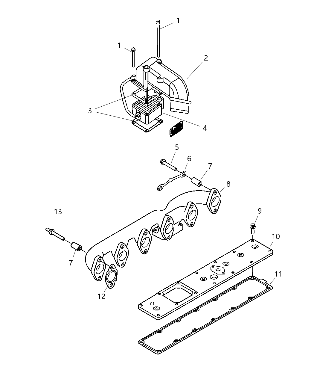 Mopar 5093090AA Cover Intake Manifold