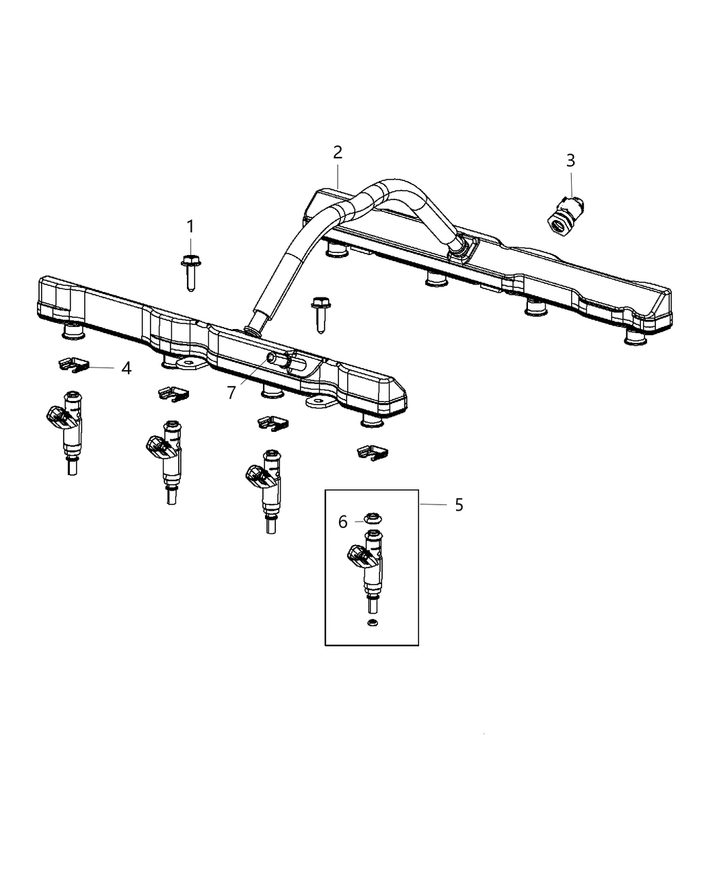 Mopar 4627564AB Injector Fuel