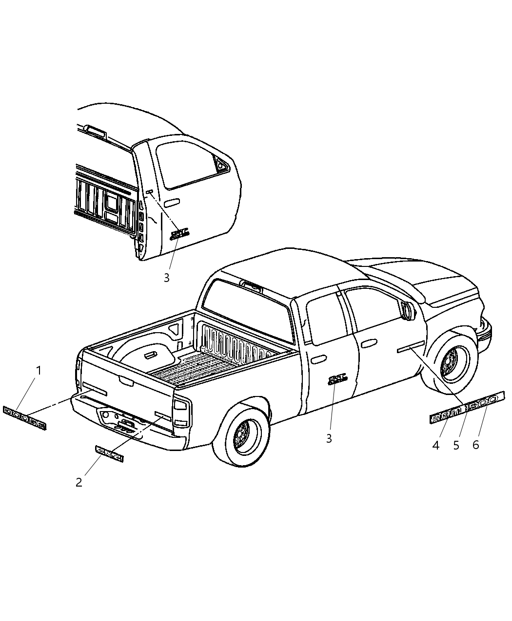 Mopar 5029641AA Nameplate Srt 10