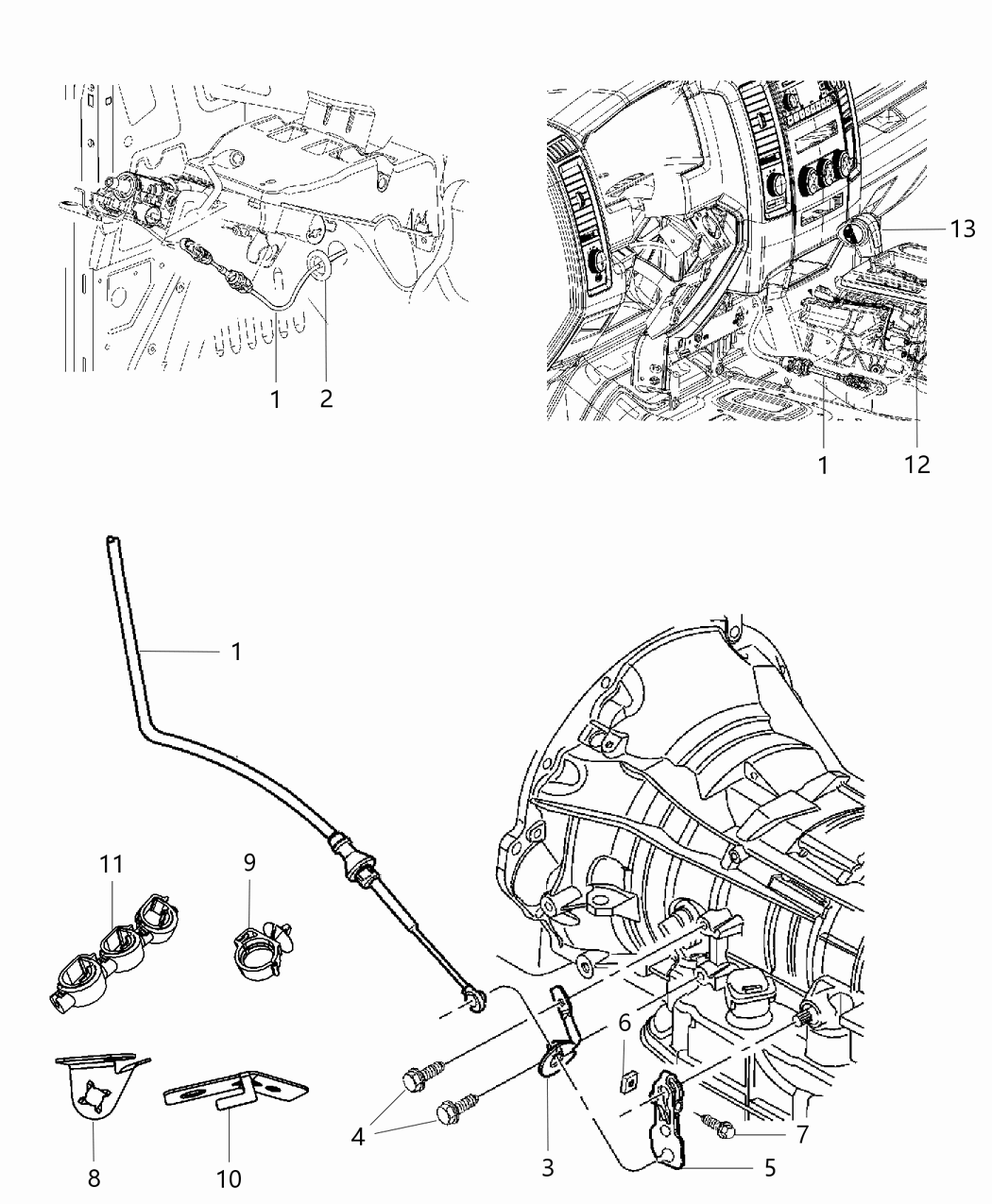 Mopar 1TL461X9AA Knob Gearshift