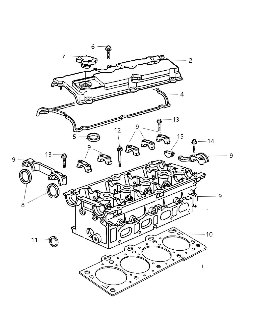 Mopar 5101787AA Gasket Package Engine Upper