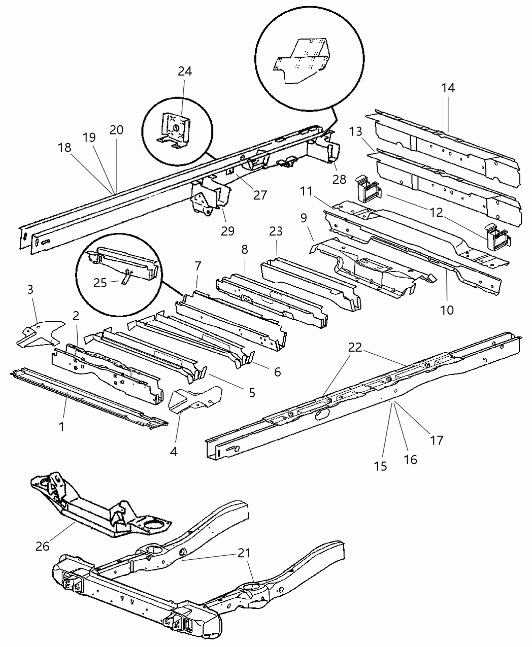Mopar 4351044AB Sleeve Shock Absorber
