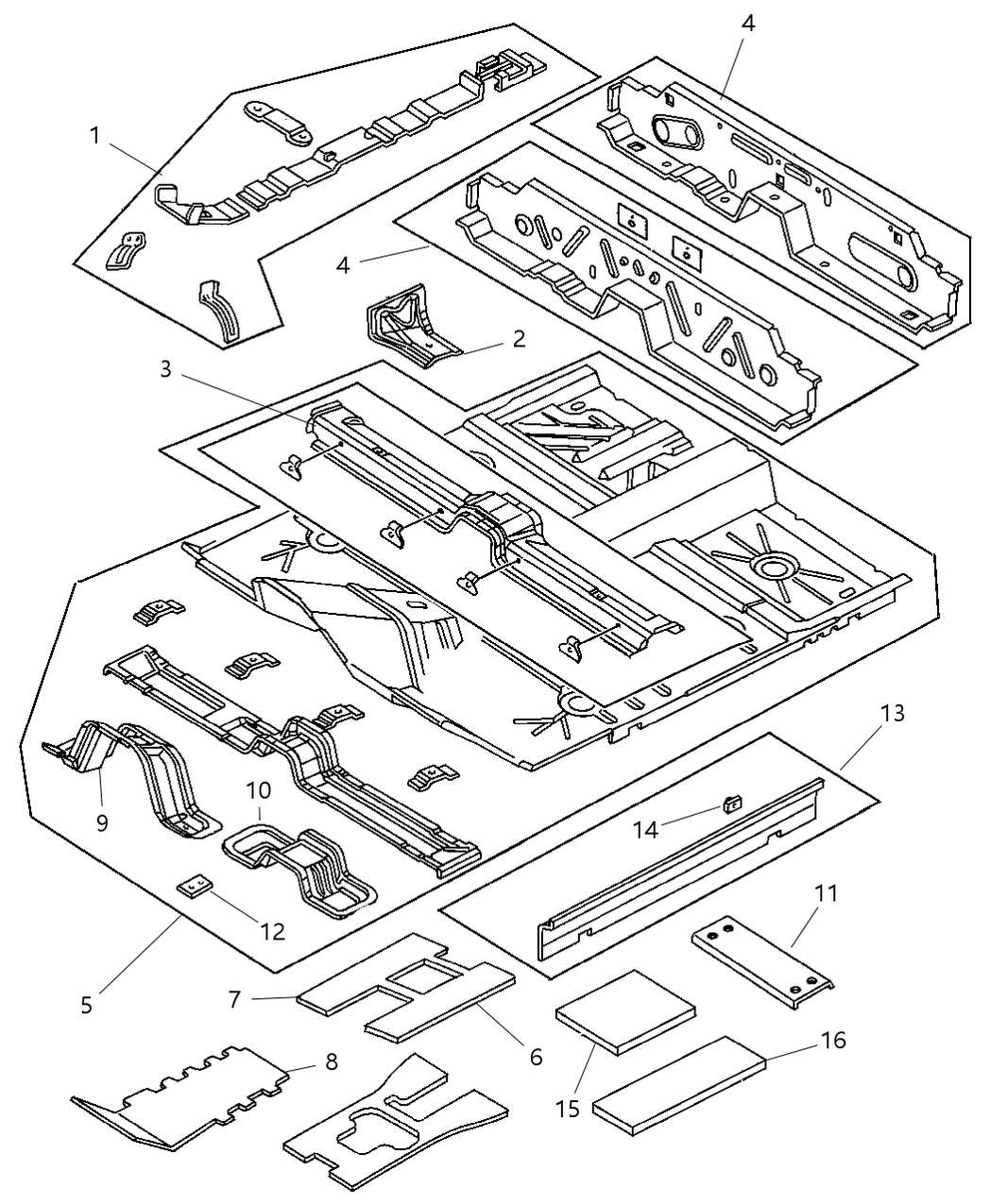 Mopar 4783251AC Mount Bracket