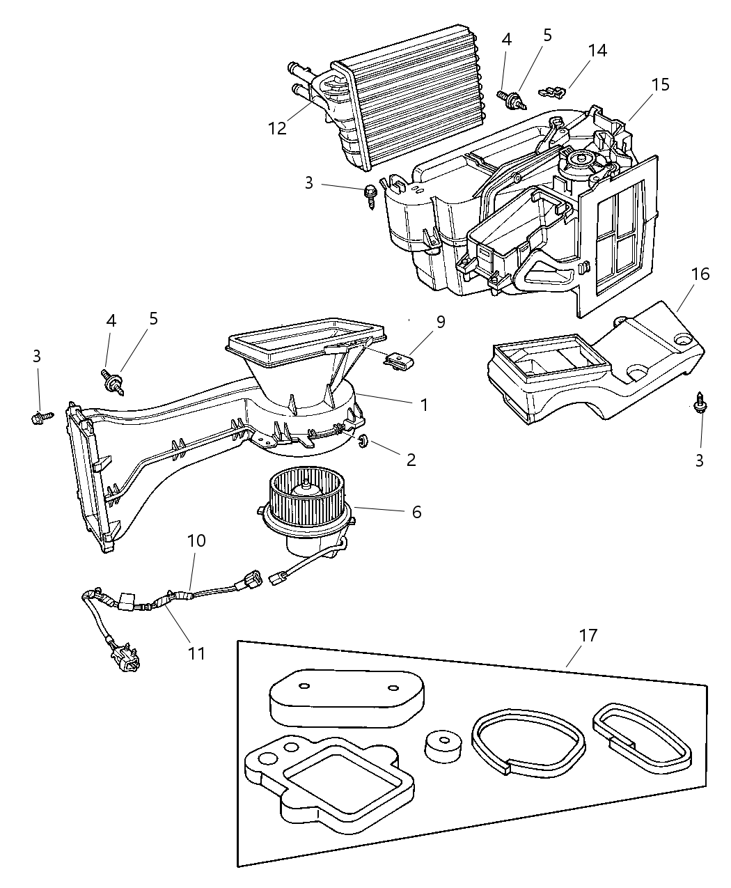 Mopar 4864954 Lower Housing