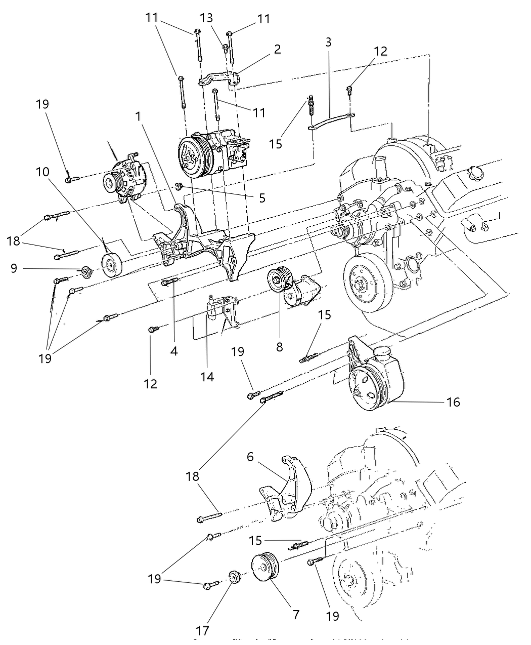 Mopar R2039489 Pump Power Steering
