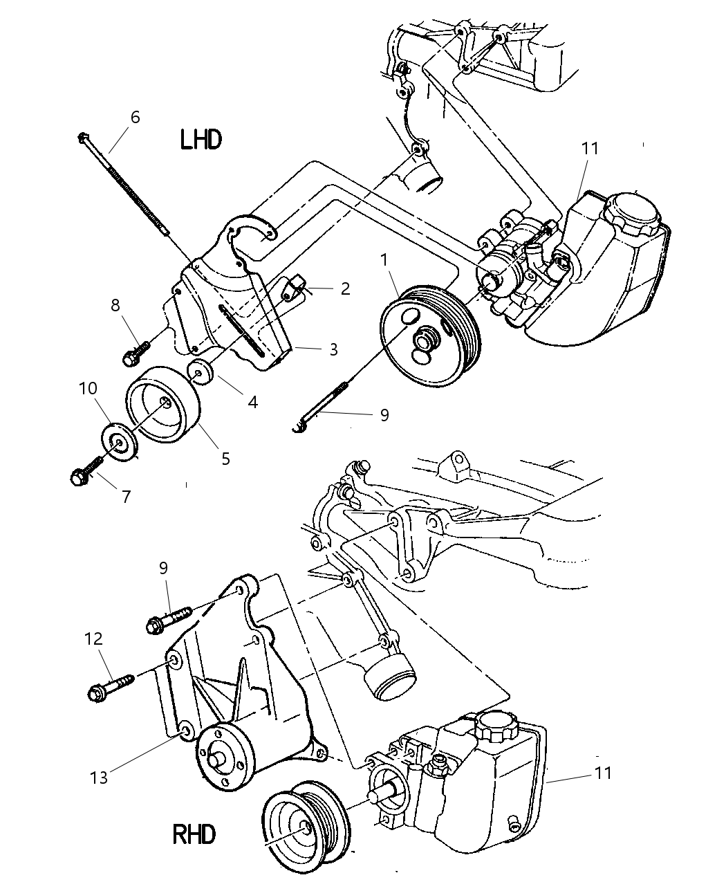 Mopar R2088327 Pump, Power Steering