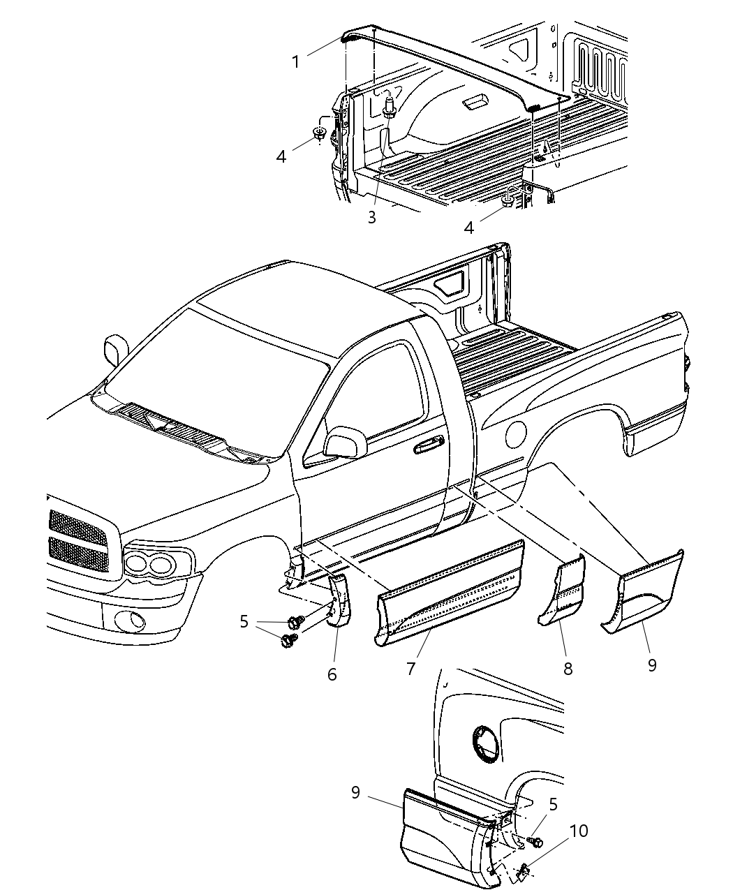 Mopar 5029878AA Bag Storage