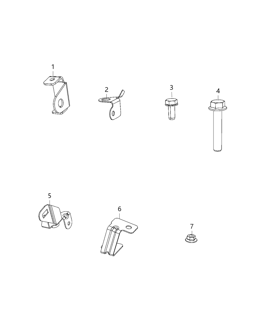Mopar 68274910AA Bracket Wiring