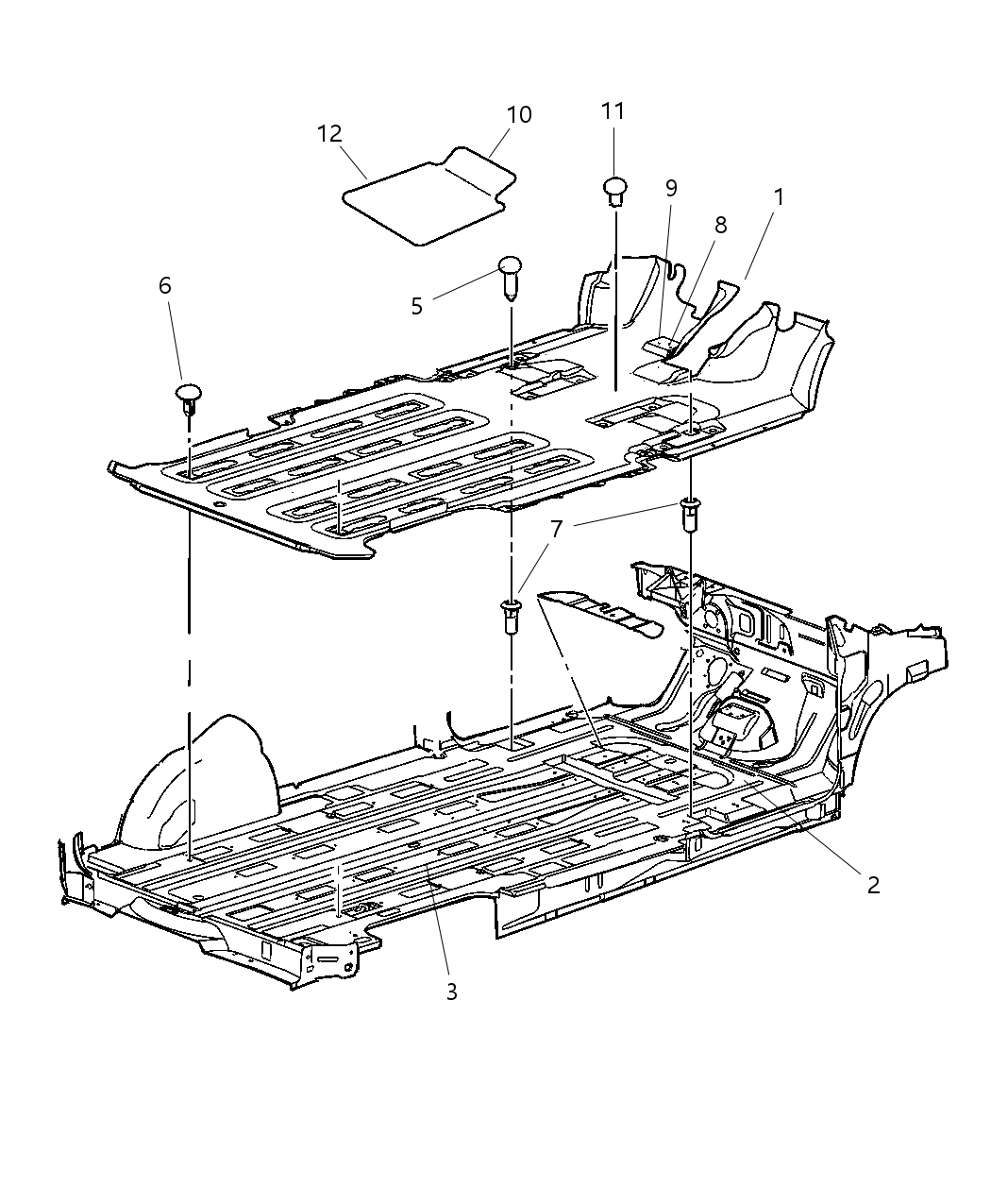 Mopar UC47XDHAA Protector Heel