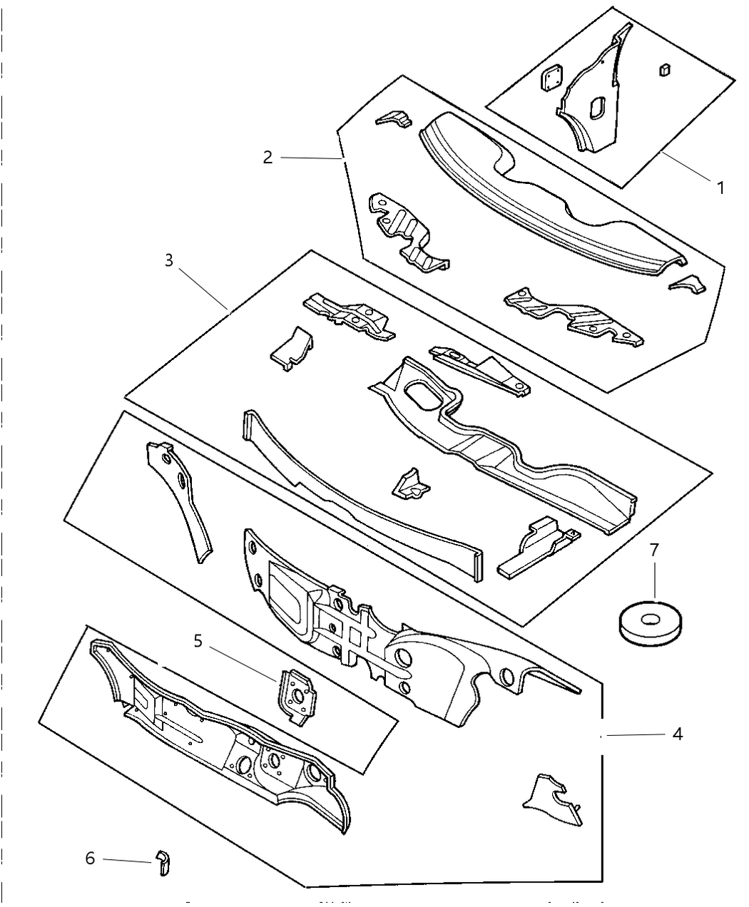Mopar 5003292AB Panel Dash