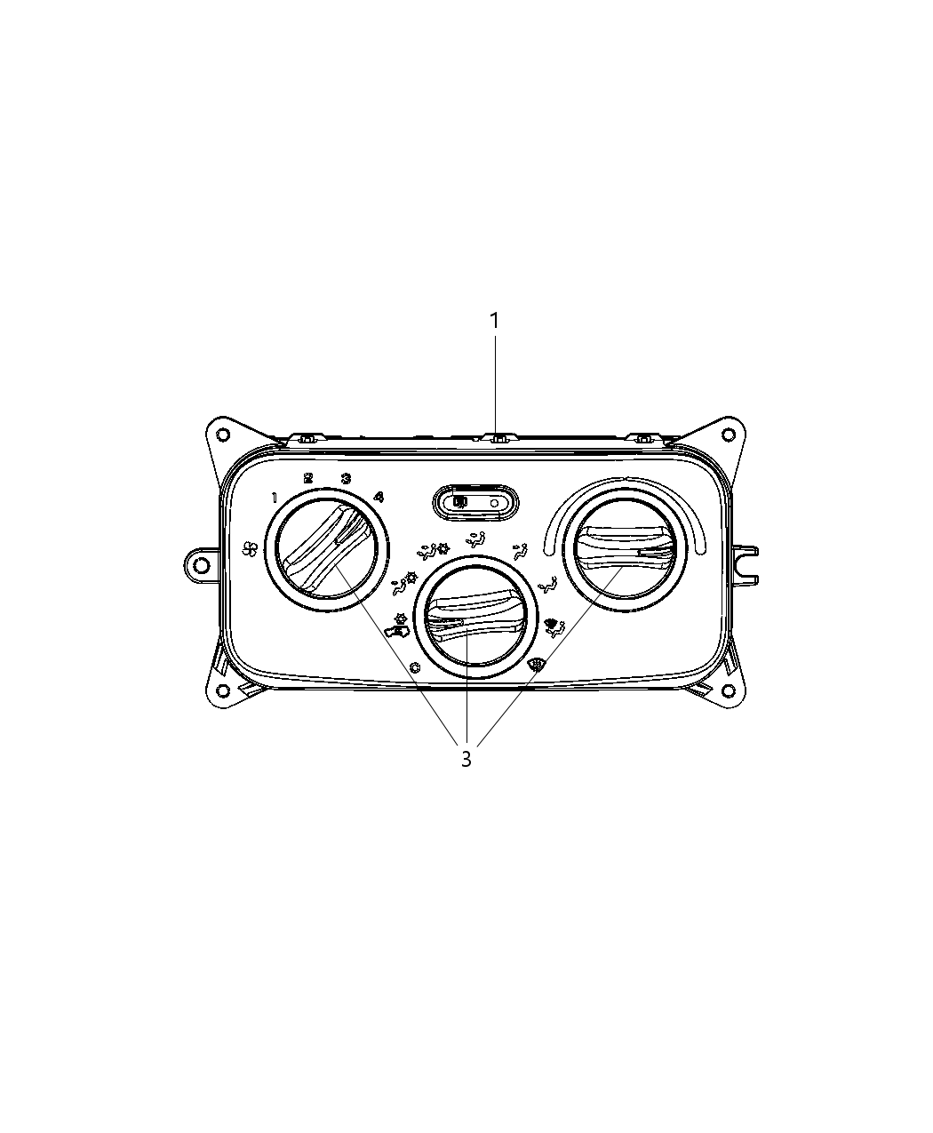 Mopar 55038431AC Hose And Valve Vacuum