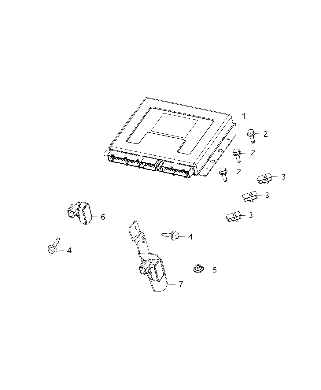Mopar 5035542AA Module Active Dampening