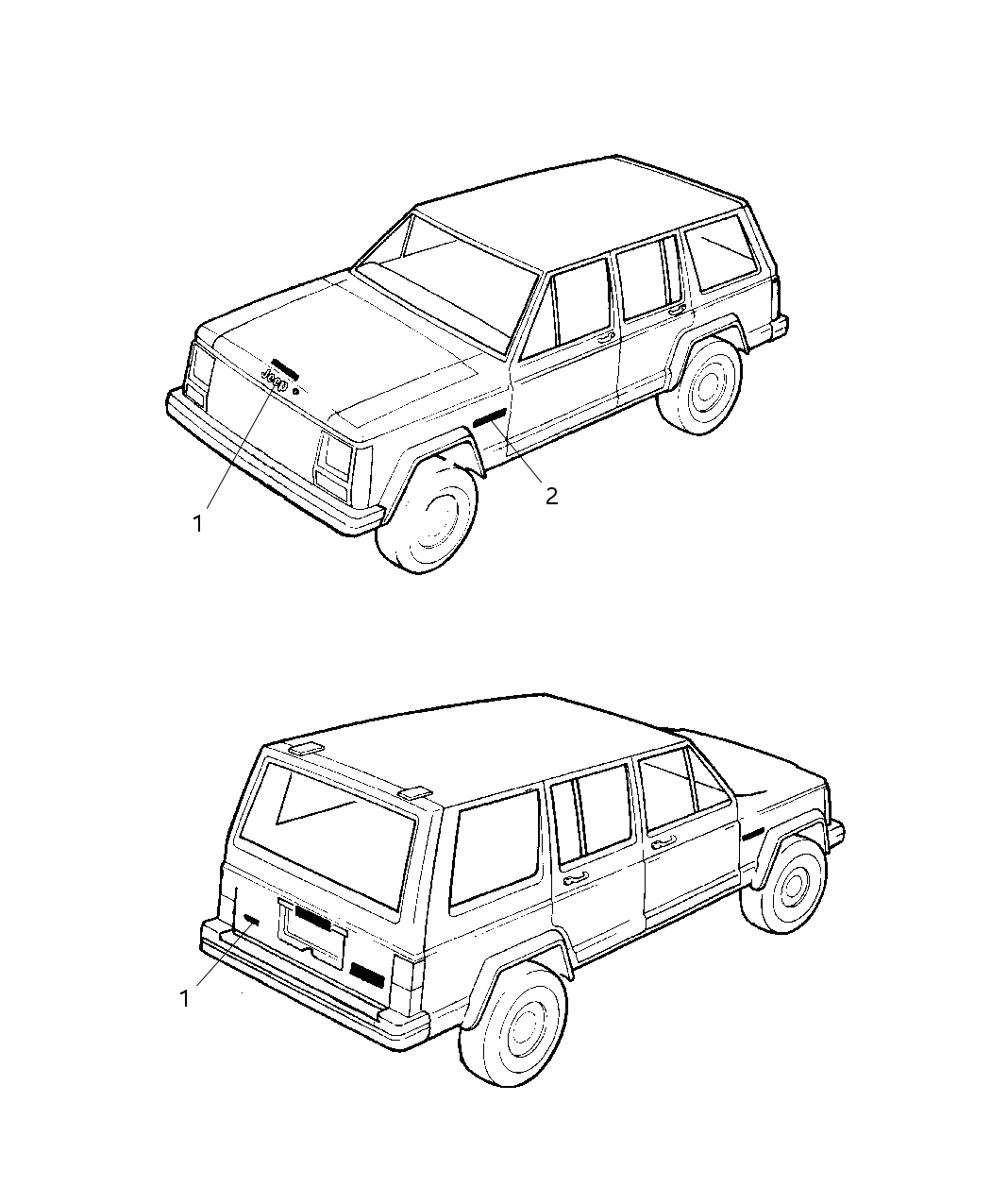 Mopar 5EM91HD8 Dimensional Graphic Limited