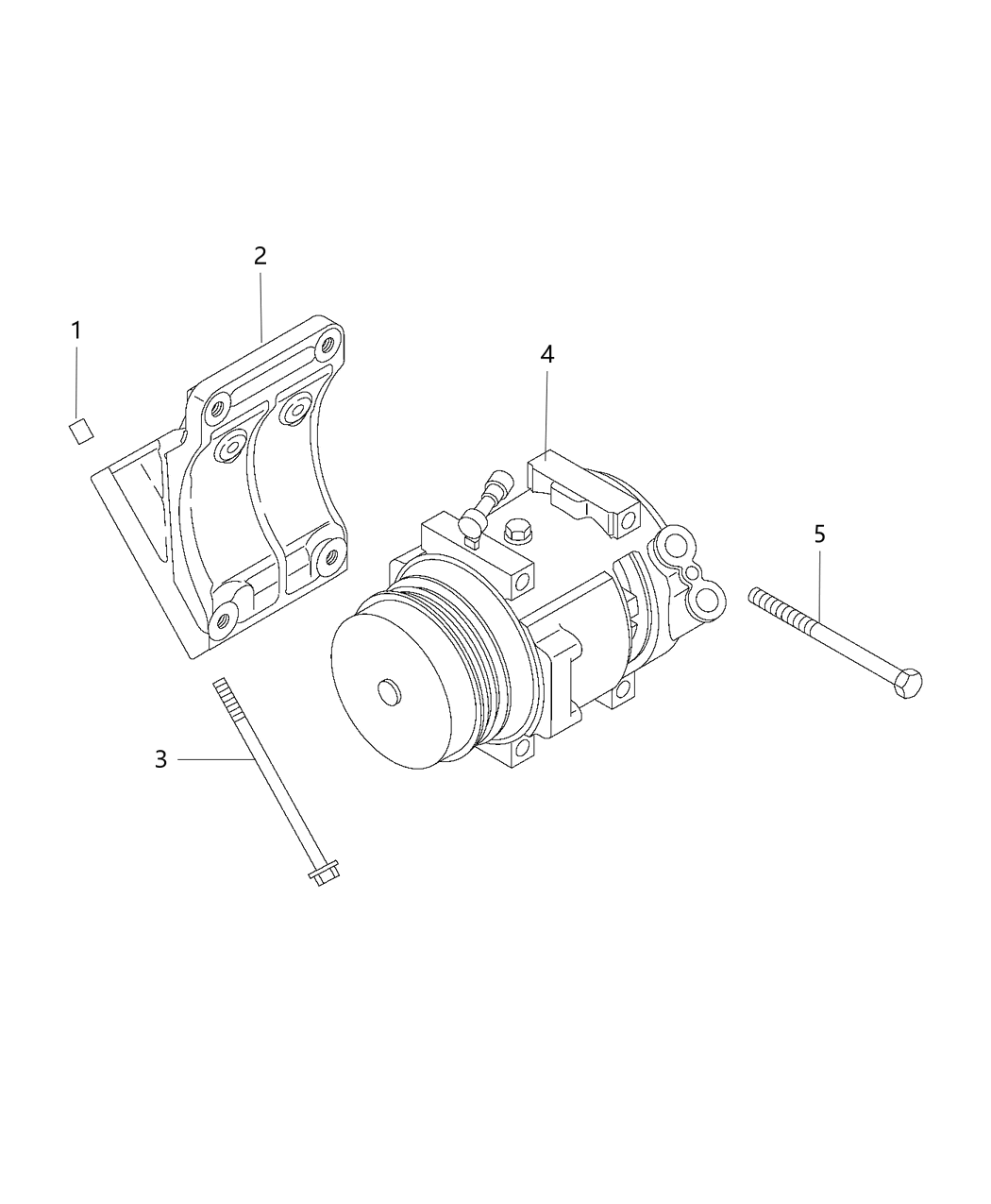 Mopar 68113580AA Bolt Hexagon Flange Head