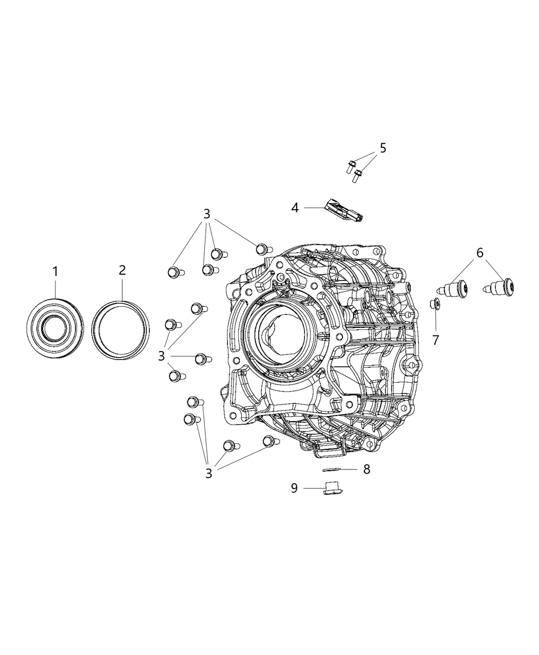 Mopar 68331278AB Range Sensor