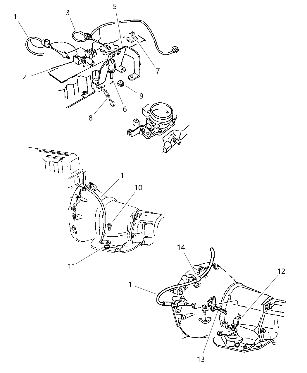 Mopar 53007983 Lever Throttle Valve