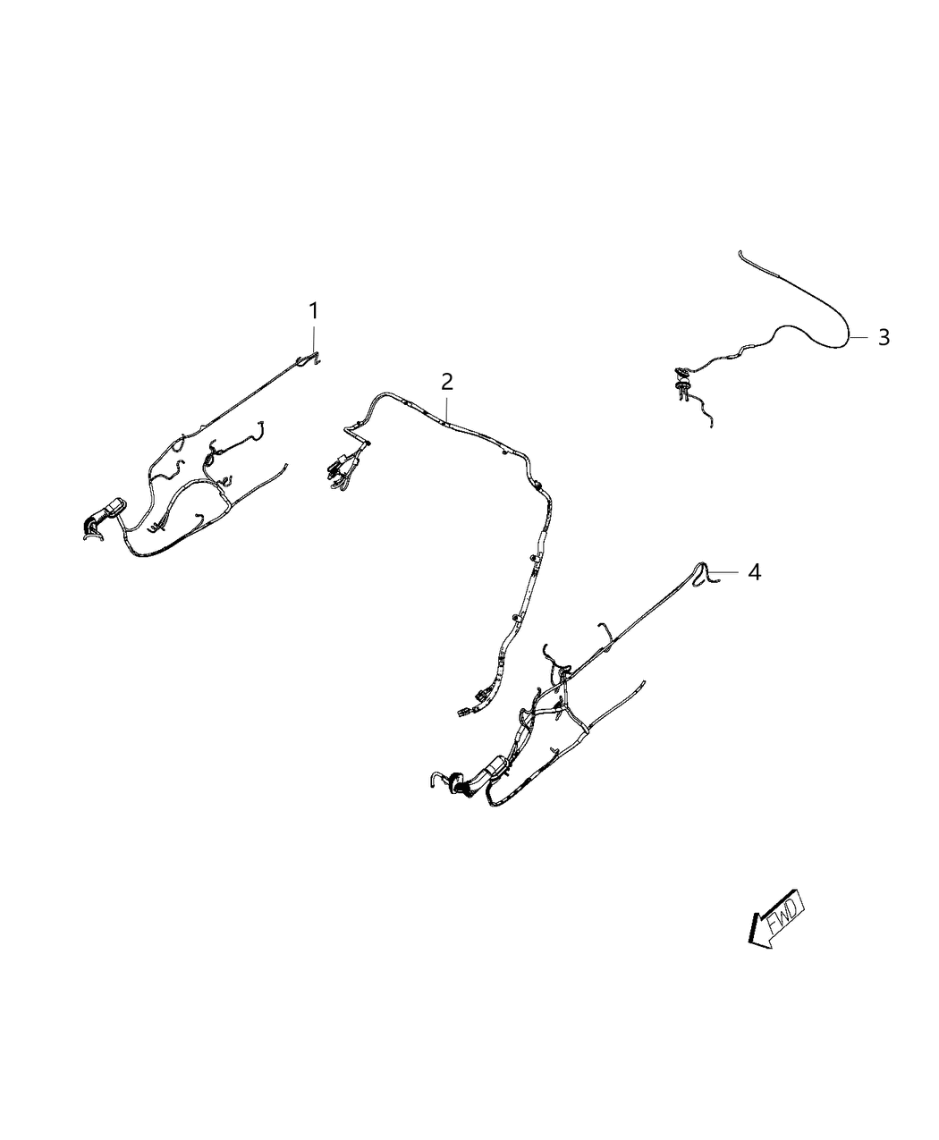 Mopar 5035454AA Wiring Courtesy Lamp