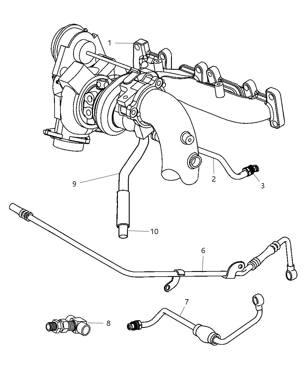 Mopar 6104800AA Clamp Hose