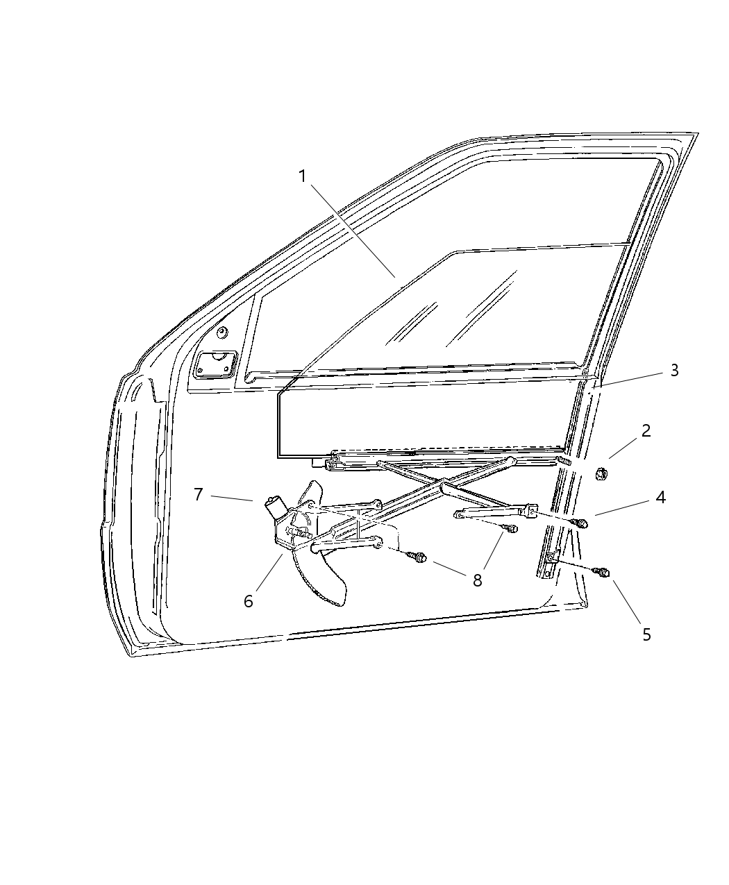 Mopar 55076245 Channel, Rear Lower