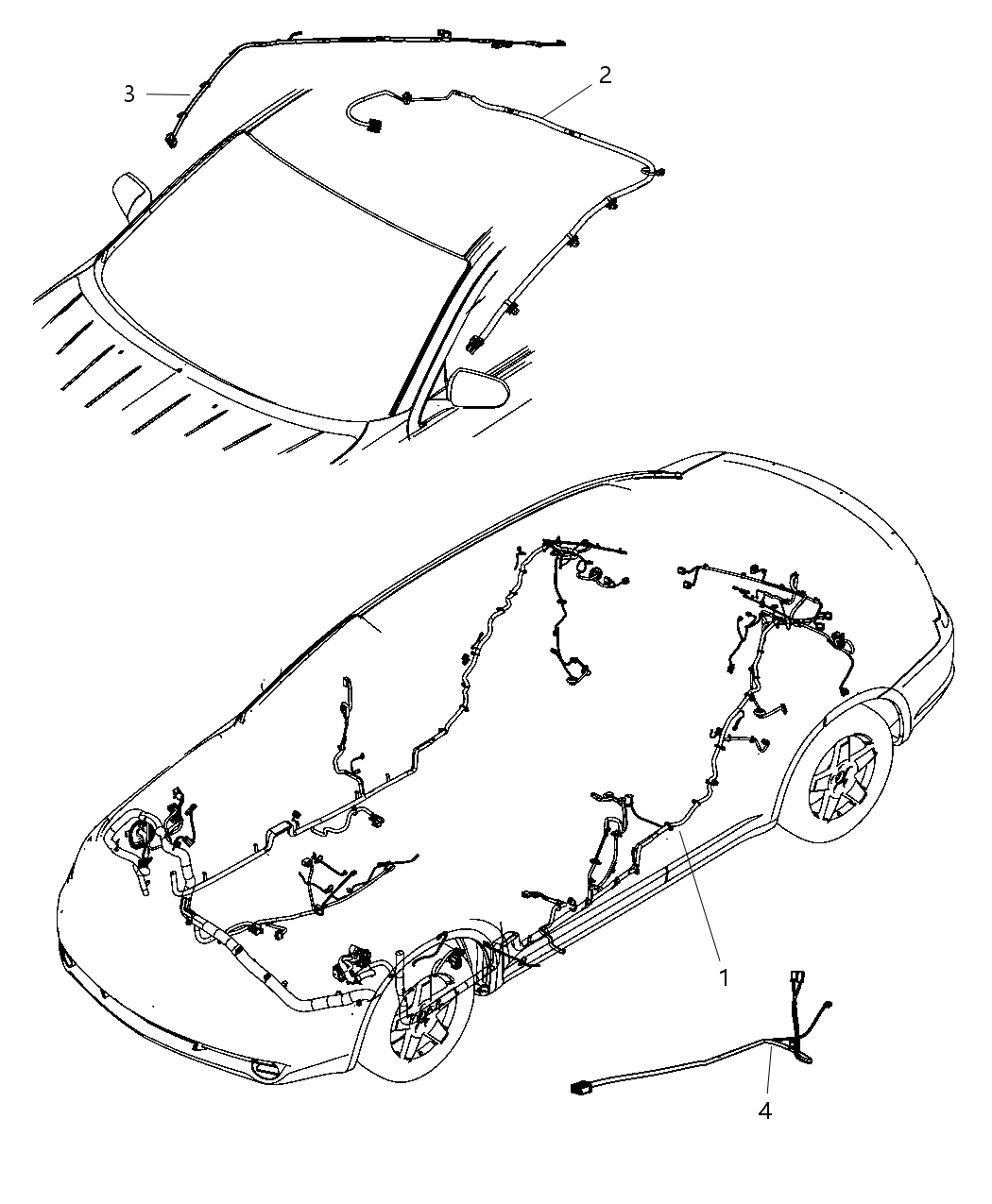 Mopar 5084946AC Wiring Unified Body