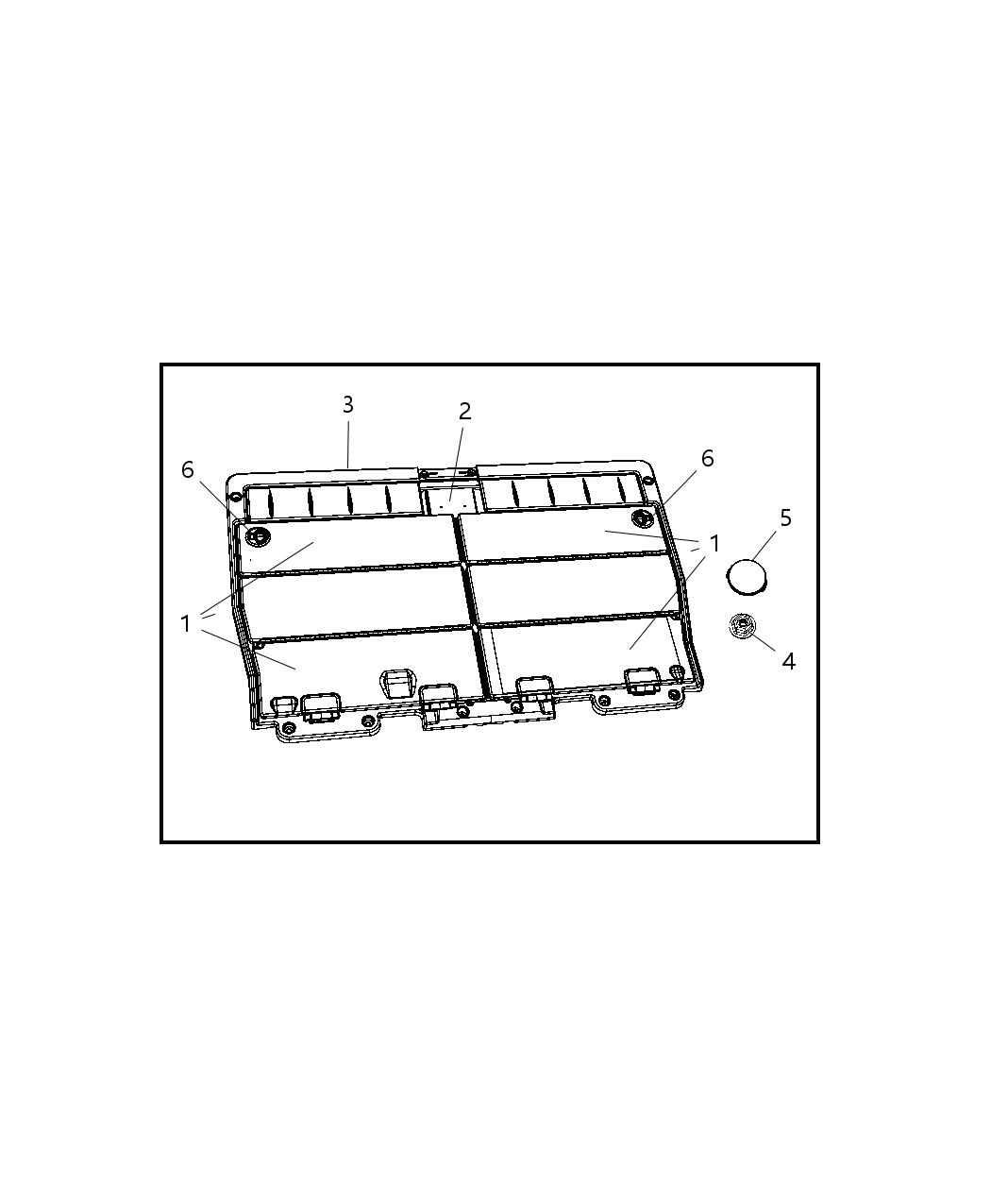 Mopar 1MF36DX9AB Door Assembly Load Floor