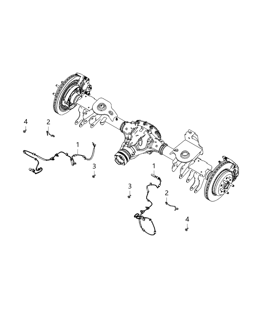 Mopar 68349028AB Bracket Cable Mounting