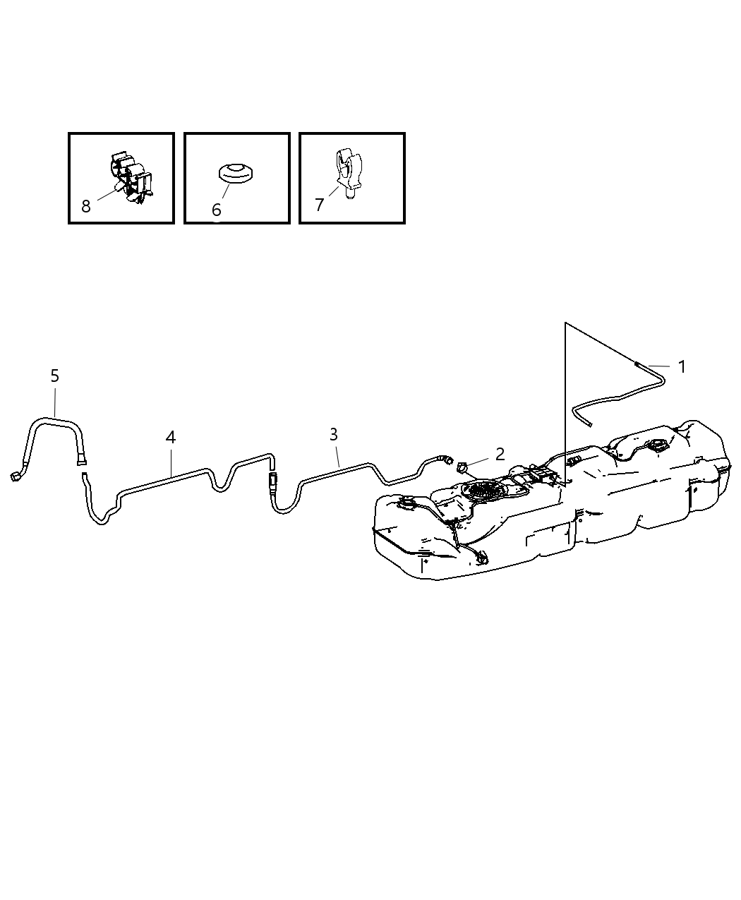 Mopar 6104819AA Tie Strap