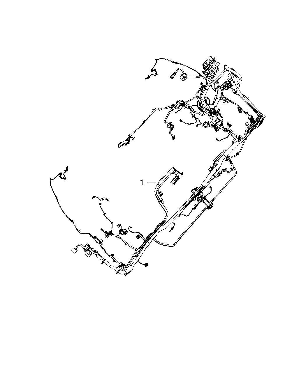 Mopar 68289267AB Wiring Body