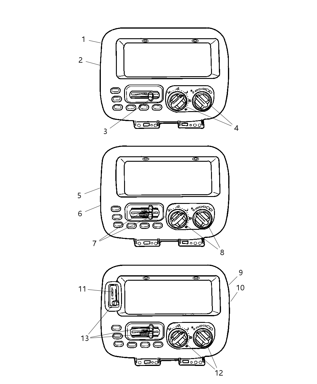 Mopar 4677926AB Control Assembly