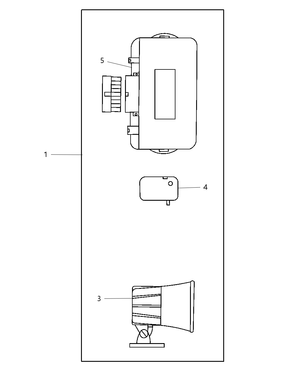 Mopar 82204685 Wiring Kit Alarm Security Plus